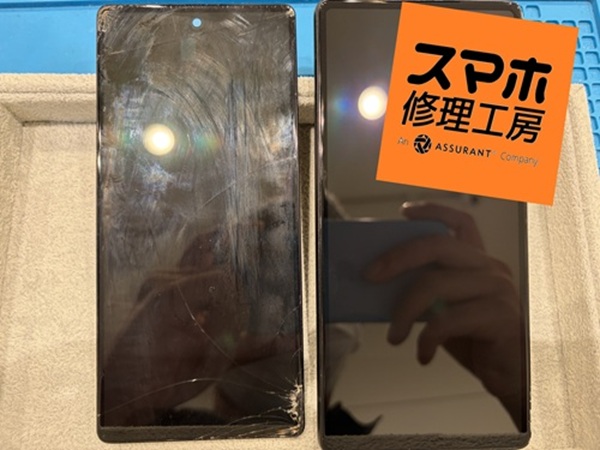 GooglePixel6(グーグルピクセル6)の画面が割れた...そんなときはスマホ修理工房 広島パルコ新館店へ！